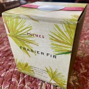 THYMES Frasier Fir Pine Needle Candle- New in Box